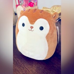 Rare 2020 Sawyer Squirrel 8” Squishmallow NEW